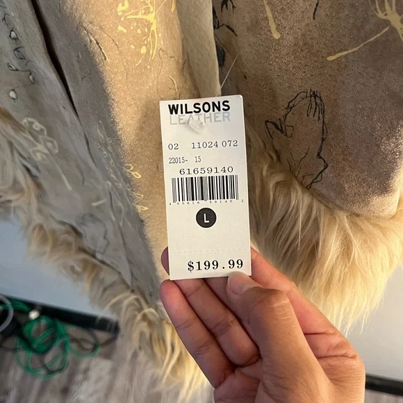 Deadstock Wilson's Leather Penny Lane Coat Size Large - Picture 5 of 7